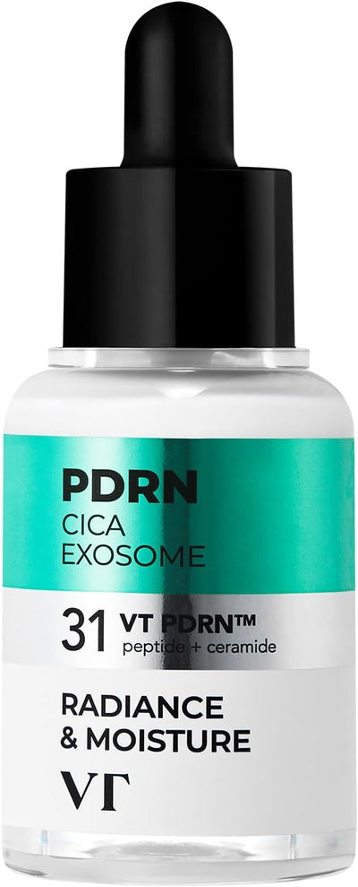 VT COSMETICS R5 PDRN Firming Cica Exosome Ampoule Anti-Ageing Serum with Ceramide, Peptides and PDRN for Elasticity and Deep Moisture