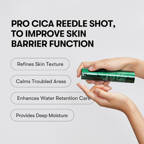 VT COSMETICS Pro Cica Reedle Shot 100, Centella Asiatica Microneedling Serum, Cica Exosome, Soothing, Hyaluronic Acid, Soft Skin, Glass Skin, Korean Skincare Booster 1.69 Fl Oz.(50ml) - Image 3
