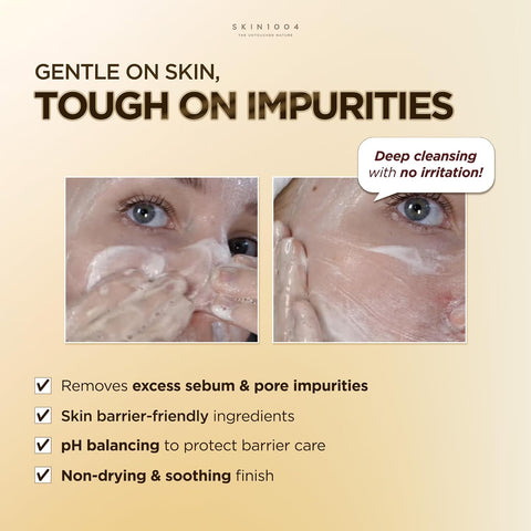 SKIN1004 Madagascar Centella Ampoule Foam, 125mL | Mild and Soothing Face Cleanser with Centella Asiatica Extract | Hydrates and Nourishes Skin | Deep Cleansing Foam - Image 3