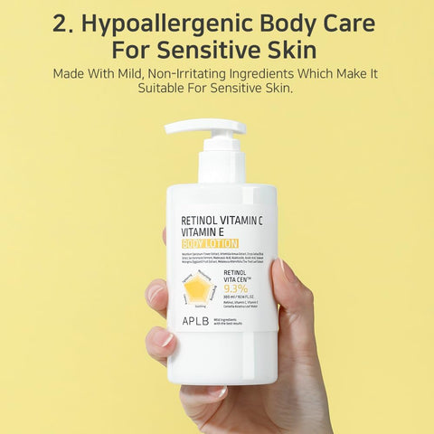 Aplb Retinol Vitamin C Vitamin E Body Lotion - Image 8