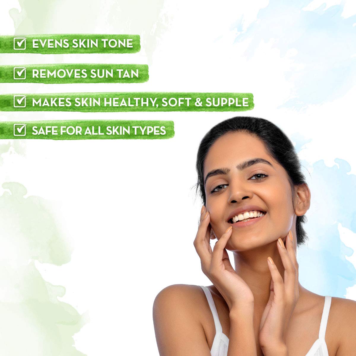 Mamaearth Ubtan Face Mask for Light & Brightening, 100ml - Image 2