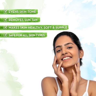 Mamaearth Ubtan Face Mask for Light & Brightening, 100ml - Image 2