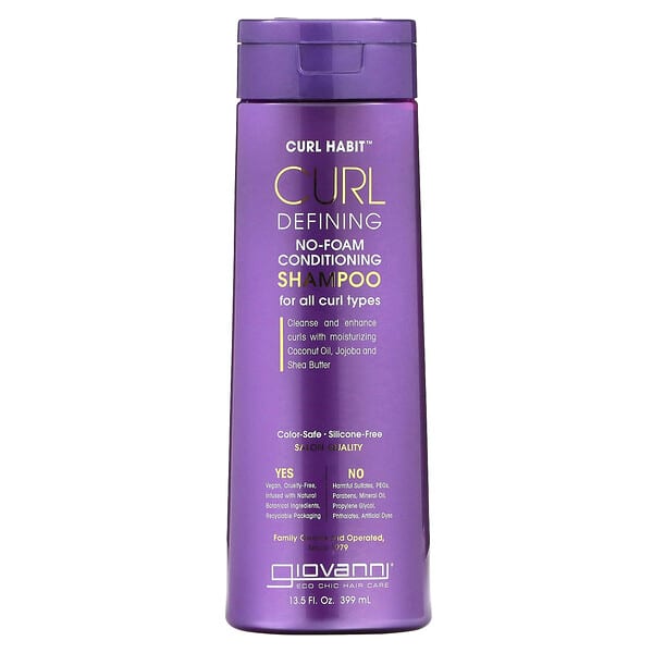 Giovanni Curl Habit Defining No-Foam Shampoo 399Ml