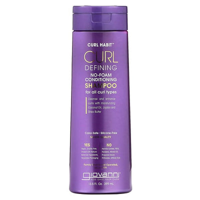 Giovanni Curl Habit Defining No-Foam Shampoo 399Ml