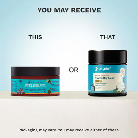 كريم النهار PILGRIM White Lotus SPF50 100 جرام