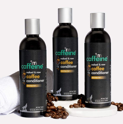 mCaffeine Naked & Raw Coffee Hair Conditioner - 250 ml - Image 2