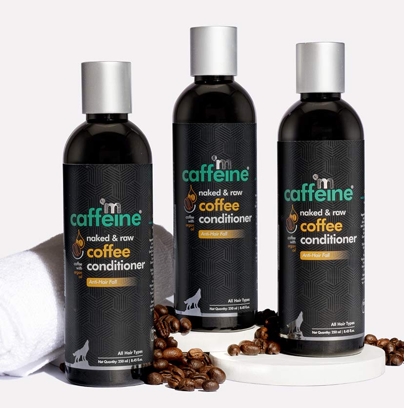 mCaffeine Naked & Raw Coffee Hair Conditioner - 250 ml - Image 2