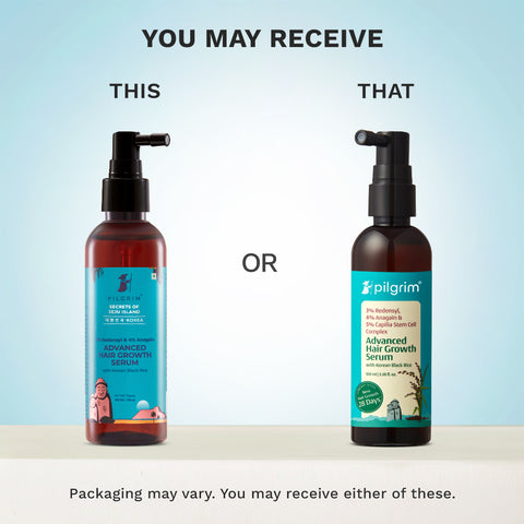 سيروم بيلغريم المتطور لنمو الشعر - 100 مل، يحتوي على 3% ريدينسيل، 4% أناجين، و5% مركب الخلايا الجذعية كابيليا