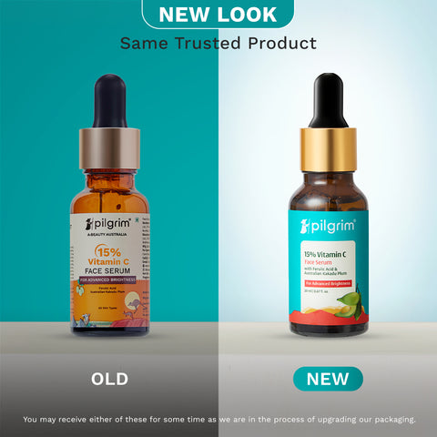 سيروم بيلجريم 15% فيتامين سي للوجه لبشرة متوهجة 20 مل