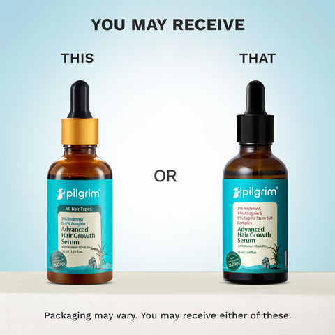 سيروم نمو الشعر المتطور PILGRIM Redensyl &amp; Anagain 50 مل 