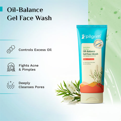 Pilgrim Australian Tea Tree Purifying Gel Face Wash
