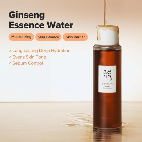 Beauty of Joseon Ginseng Essence Water Hydrating Face Toner for Dry, Dull, Acne-Prone, Irritated Skin. Korean Moisturizing Skin Care for Men and Women 150ml, 5 fl.oz - Image 3