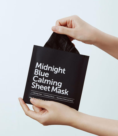 Dear, Klairs, Midnight Blue Calming Sheet Mask, 1 Mask, 0.85 fl oz (25 ml) - Image 7