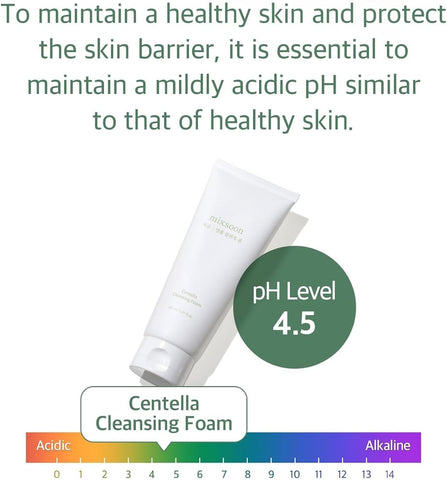 mixsoon Centella Cleansing Foam - Low pH Cleansing and Balanced Face, Removes Impurities & Makeup Without Drying, Hydrating Formula 150ml Korean Glass Skin Care - Image 5