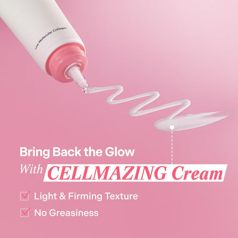 Torriden CELLMAZING Collagen Firming Cream 60ml (2.02 fl.oz.) - Improving Saggy Pore and Wrinkle with 5D Collagen Complex, Amino Acid & Complex Peptide, Korean Skincare - Image 3