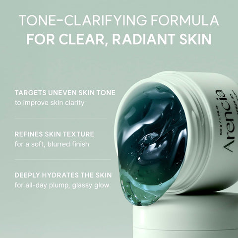 Glow Hyssop Overnight Face Mask Serum - hydrating & Anti-Aging Serum for younger looking Korean Glass Skin, 30% Vitamin A, C, E, 10% Niacinamide, Peptide - Image 4
