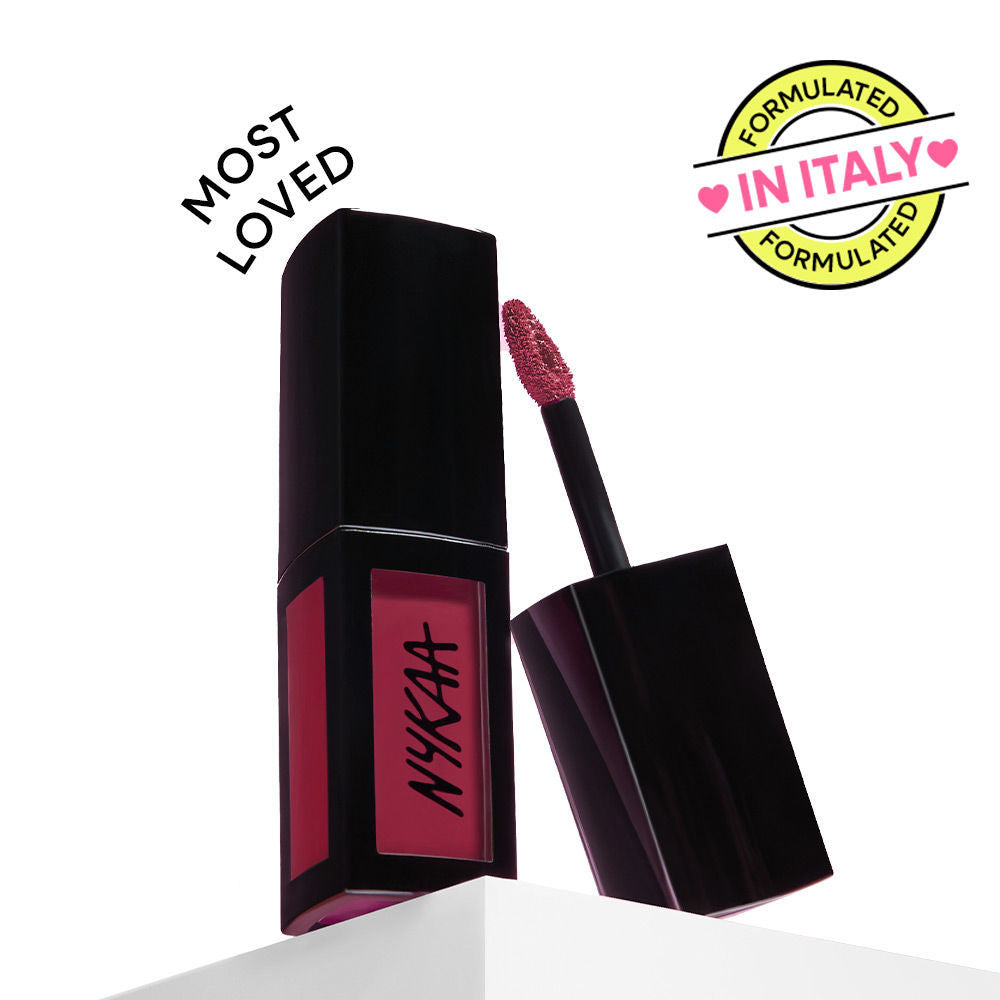 Nykaa Matte To Last Liquid Lipstick Boho 16 - Long-Lasting, 5ml