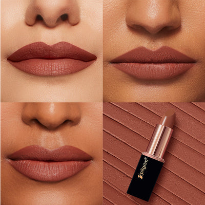 Pilgrim Bullet Lipstick Nude Kiss - Colour Cosmetics, 4.2g - Image 2