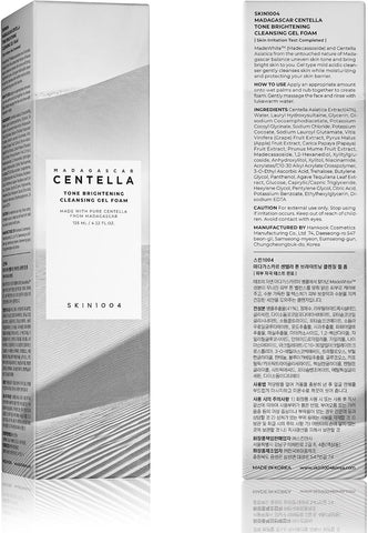 SKIN1004 Madagascar Centella Tone Brightening Cleansing Gel Foam 125ml - Image 8