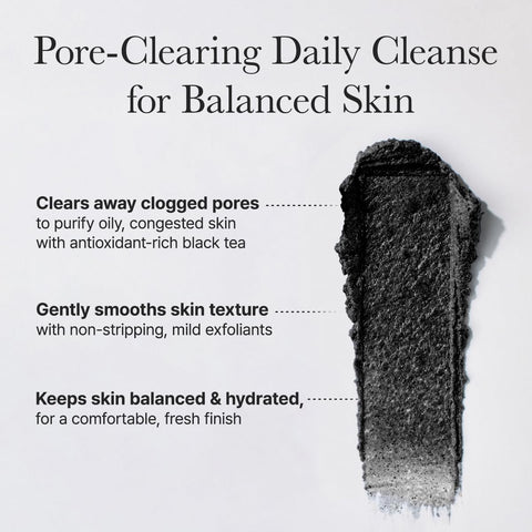 Arencia Black Tea Rice Mochi Face Cleanser, Deep-Cleansing, Pore Care, Sebum Control, Oily Skin 120g (4.23 oz) - Image 4