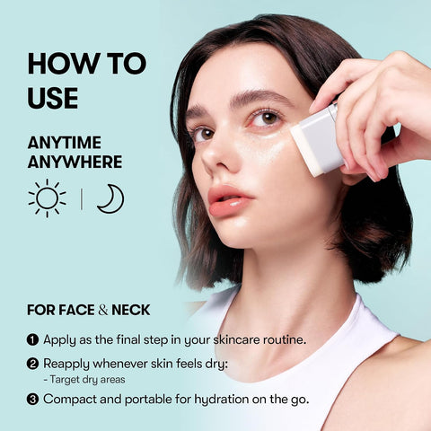VT COSMETICS PDRN Essence Stick Balm | PDRN Collagen Multi Wrinkle Stick, All-in-One Eye & Neck Treatment, Glow Make Up Base & Face Treatment Balm - Image 8