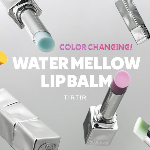 TIRTIR Water Mellow Lip Balm, 01 Icy Blue, 0.11 Fl Oz – pH Color Changing Organic Korean Lip Care, Lightweight Deep Hydration Lip Moisturizer for Women Men, Paraben Free - Image 2