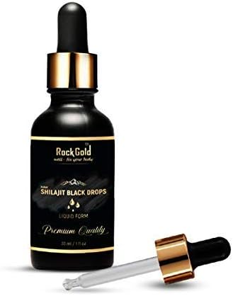 Vedapure Rock Gold Shilajit Liquid - Natural Black Drops, 30ml - Image 2