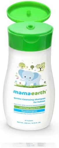 Mamaearth Baby Shampoo with Aloe Vera & Jojoba Oil - Gentle Cleansing, 200ml - Image 4