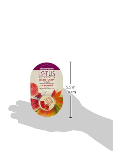 Lotus Herbal Lip Balm Fruity Fusion - 5 Gm