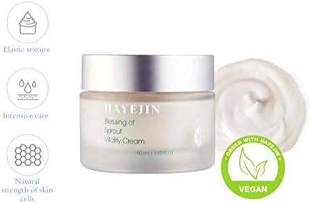 Hayejin Blessing of Sprout Vitality Face Moisturiser Cream - 50 ml - Image 2