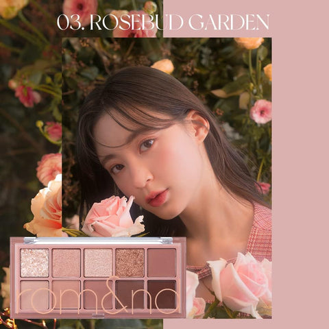 rom&nd Better Zan Palette (03 Rosebud Garden) - Image 4