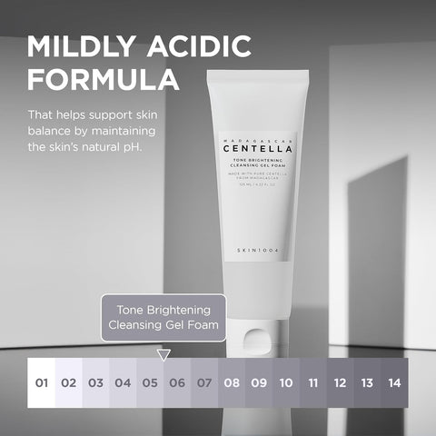 SKIN1004 Madagascar Centella Tone Brightening Cleansing Gel Foam 125ml - Image 4