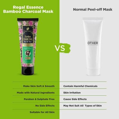 Regal Essence Bamboo Charcoal Peel Of Face Mask 100 ml