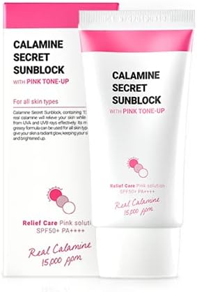 K-SECRET SEOUL 1988 Calamine Secret Sunblock - Pink Tone-Up, 50ml - Image 2