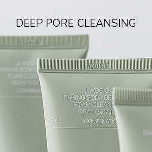 CELIMAX Ji Woo Gae Baking Soda Deep Pore Foam Cleanser - 150ml - Image 5