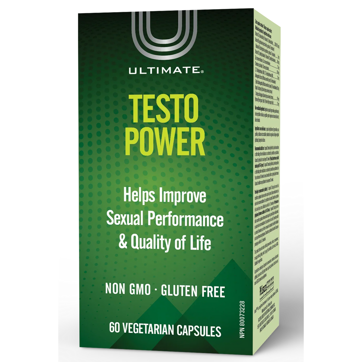 Ultimate Ultimate Testo Power Capsules - Vitamins & Minerals, 60 Count