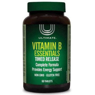 Ultimate Vitamin B Essentials Timed Release 60 Tablets