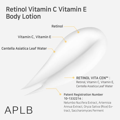 Aplb Retinol Vitamin C Vitamin E Body Lotion - Image 4