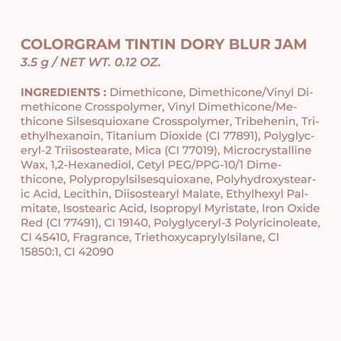 Colorgram Tintin Dory Blur Jam 03 Hazelnut Pink (3.5g) - Image 8