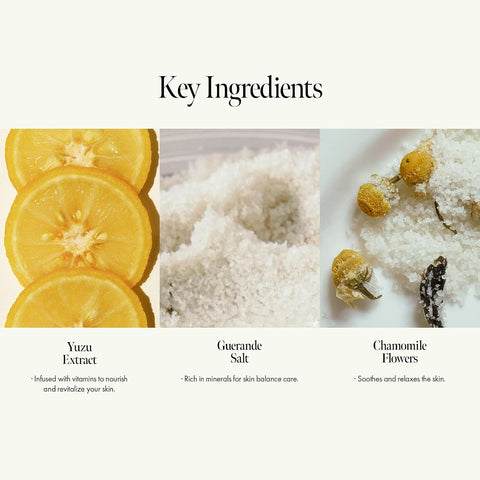 ANILLO Amber528 Bath Salts - Aromatherapy Bath with Amber Scent, Green Tea and Botanical Oils - Deep Hydration & Relaxing - Korean Spa Salt - 7.05 Oz - Image 3