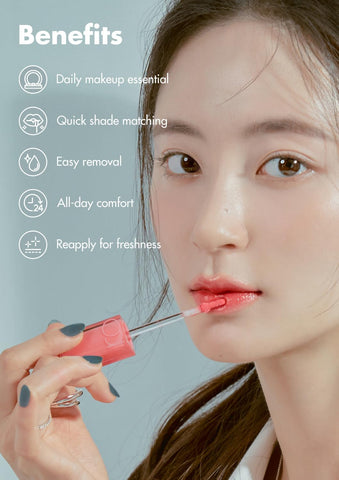 Rom&Nd Dewy·Ful Water Tint 07 Cherry Way 5.0g - Image 3