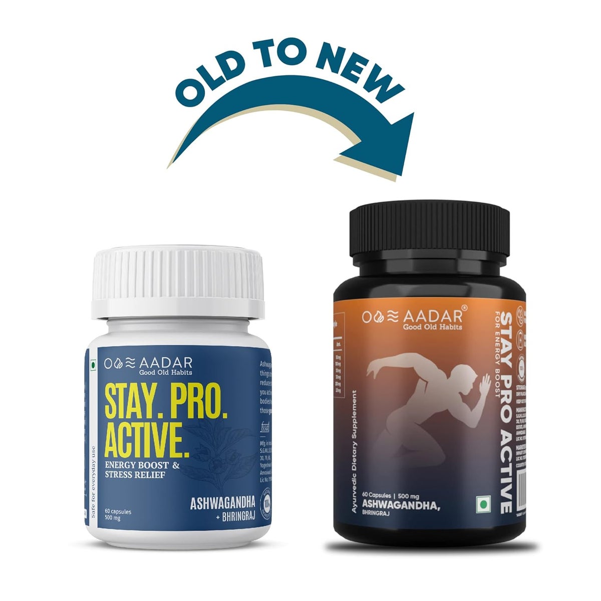 Aadar Stay Pro Active Energy Booster Capsules - Herbal & Ayurvedic - 60 Capsules - Image 2