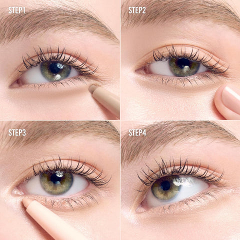 COLORGRAM All in One Agegyo Sal(Eye Bags) Makeup Eyeshadow 3 Colors - True Beauty K-Drama Makeup, Intense Color with Smooth Texture, Rich Cream Formula, (03 Real Tone) - Image 7