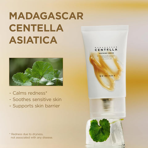 SKIN1004 Centella Repair Cream 2.53 fl.oz (75ml) | Soothing and Calming Cream with Centella Asiatica Extract, Ceramide, and Madecassoside | Moisturizing and Nourishing Skin Barrier Strengthening Cream - Image 3