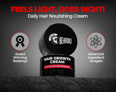 Beardo Hair Growth Cream with Natural Ingredients, 75g - Image 2