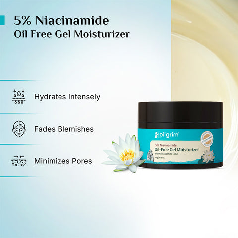 Pilgrim Hyaluronic Acid Oil-Free Gel Moisturizer- 50g