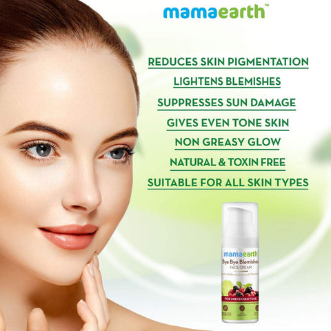 Mamaearth Bye Bye Blemishes (30ml) + Mamaearth CoCo Face Scrub With Coffe & Cocoa