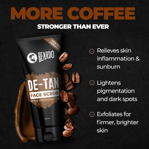 Beardo DeTan Face Scrub Tube 100g
