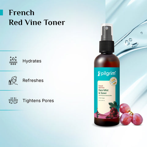 Pilgrim Alcohol Free Red Vine Face Toner