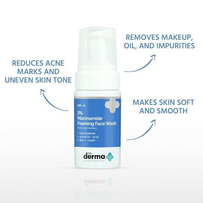 The Derma Co 3% Niacinamide Foaming Face Wash - 100 ml - Image 7